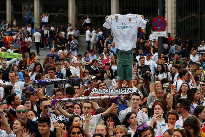 Sự phát triển lớn mạnh kiến Madridista có mặt khắp nơi trên thế giới.