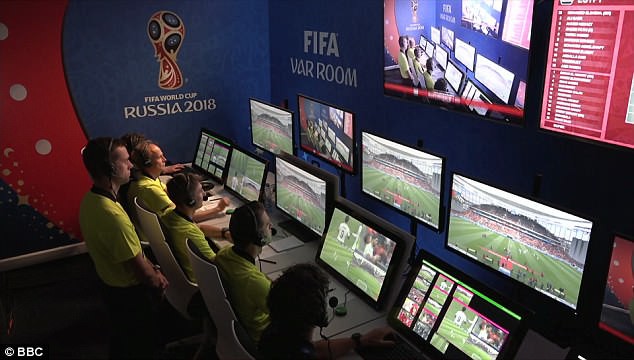 Tổ trọng tài VAR của World Cup 2018 tại Nga.