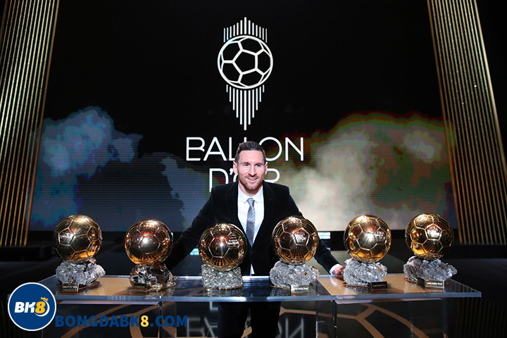 Messi là cầu thủ giữ kỷ lục với 6 quả bóng vàng