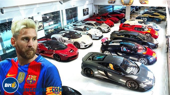 Messi sở hữu bộ siêu tập siêu xe thuộc dạng khủng nhất trên thế giới.