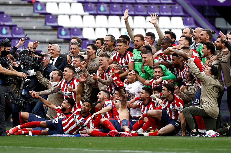 Ở giải vô địch Champions League, Atletico Madrid phải ra về từ sớm
