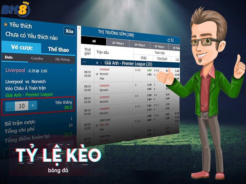 Kinh nghiệm bắt kèo chấp 1/4