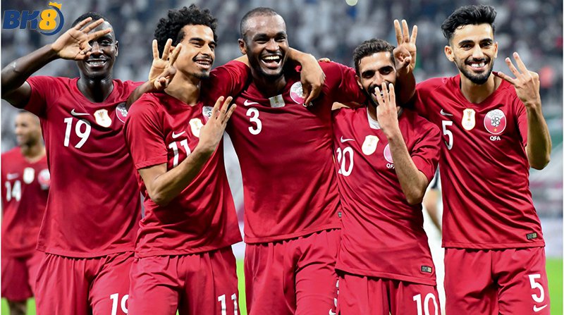 hình ảnh đội tuyển Qatar