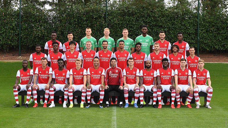 đội hình Arsenal mùa 2021-2022