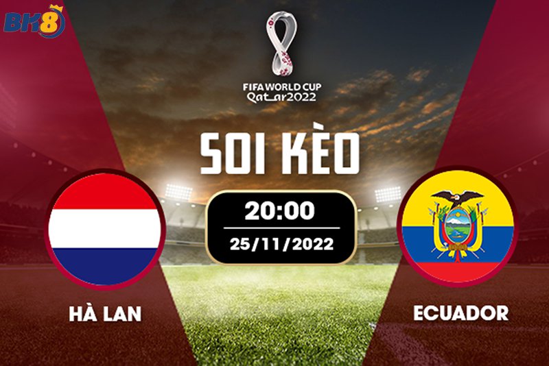 Soi kèo Hà Lan vs Ecuador