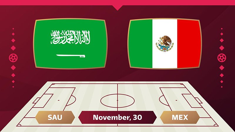 Soi kèo Ả Rập Xê-út vs Mexico