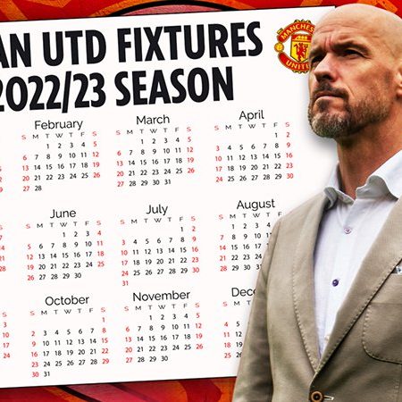 Lịch thi đấu của Manchester United 2022/2023 con đường trở lại ngôi vương